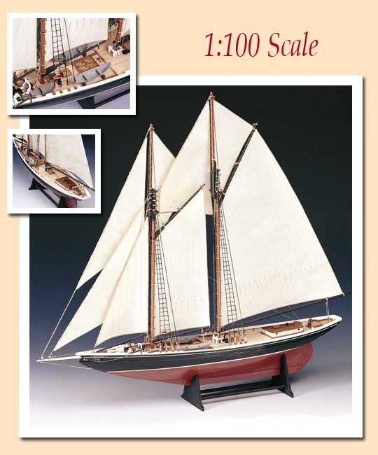 Amati Bluenose houten scheepsmodel 1:100