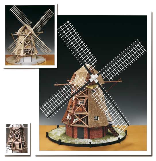 Amati Dutch Windmill houten model 1:30