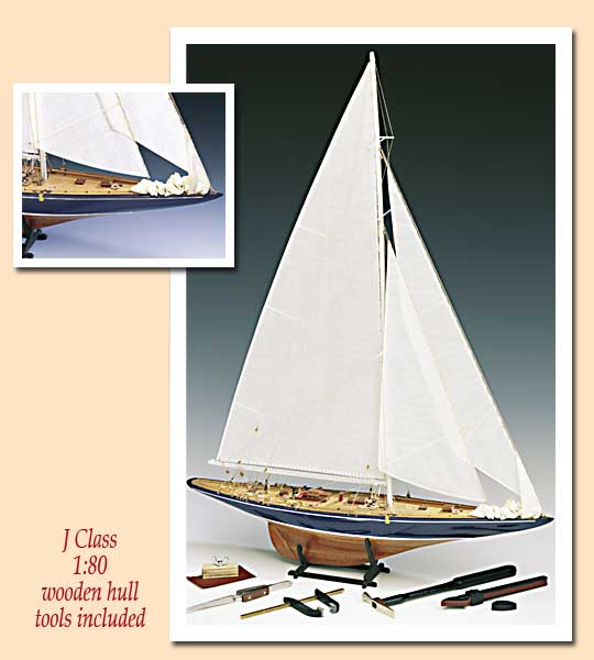 Amati Endeavour houten scheepsmodel 1:80 met gereedschap