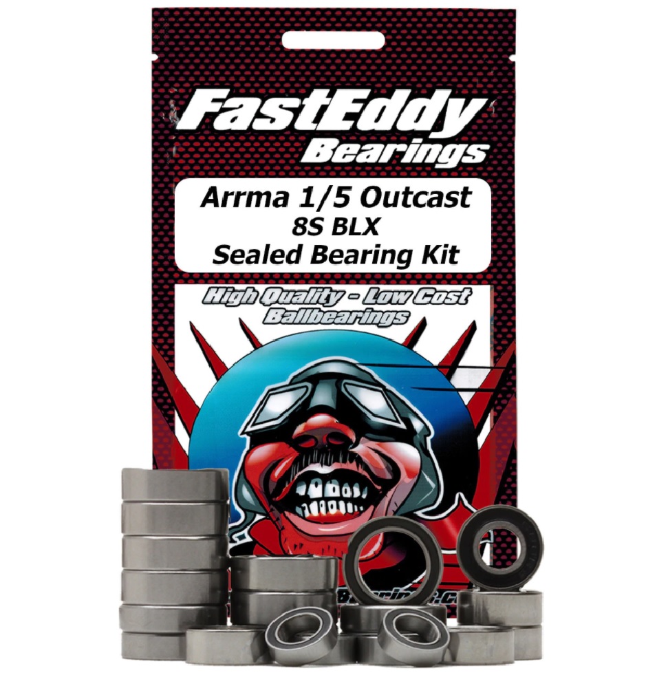 Fast Eddy Arrma 1/5 Outcast 8S BLX Sealed Bearing Kit