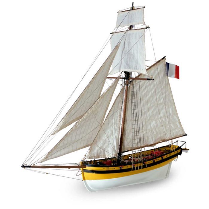 Artesania Latina Le Renard houten scheepsmodel 1:50 vernieuwd '23