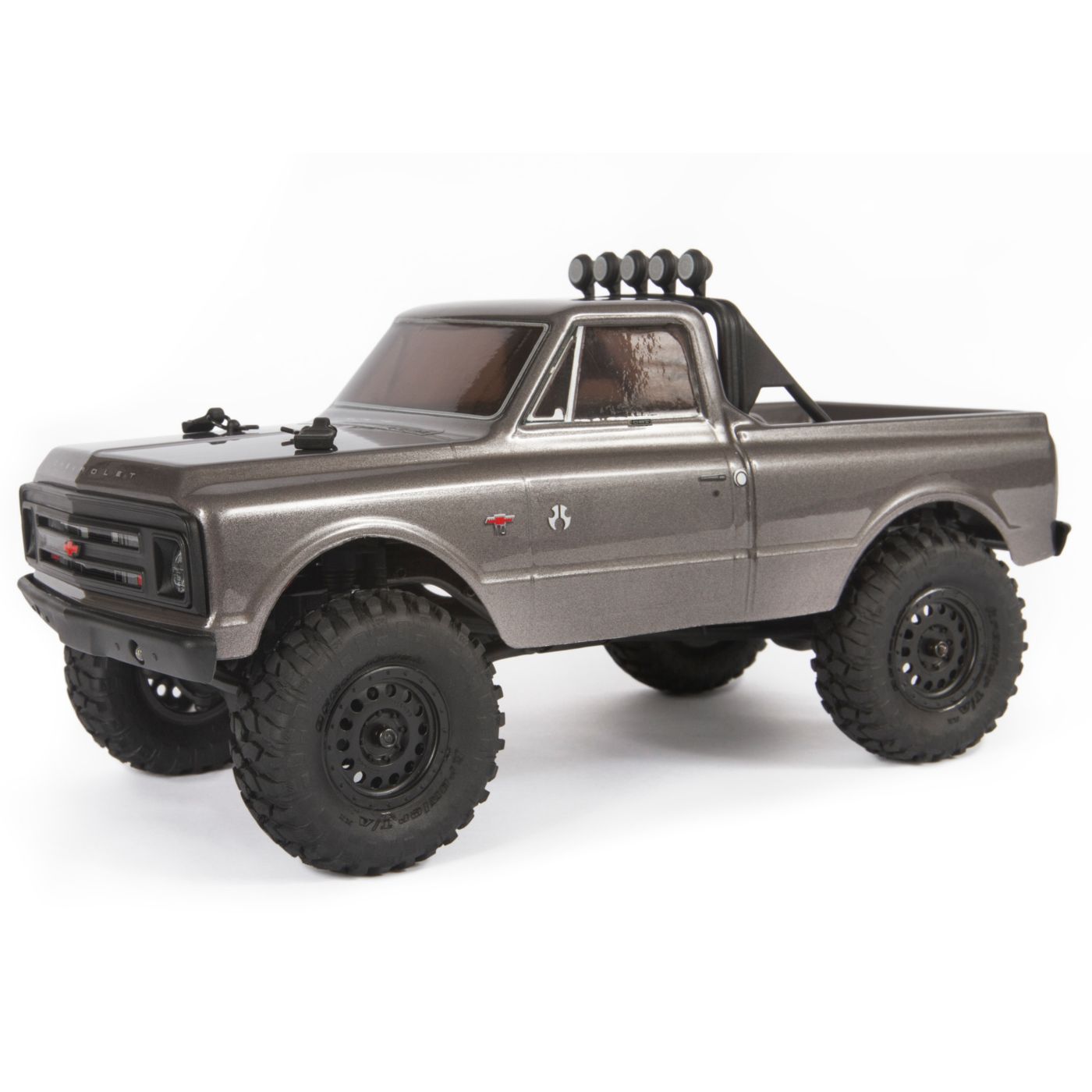 Axial 1/24 SCX24 1967 Chevrolet C10 4WD Truck Brushed RTR Silver