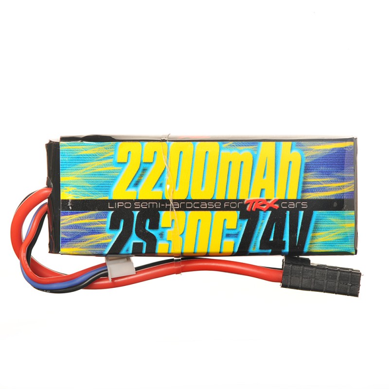 Beez2B 2s 7.4V 2200mAh 30C Lipo Batterij voor de Traxxas 1/16 modellen