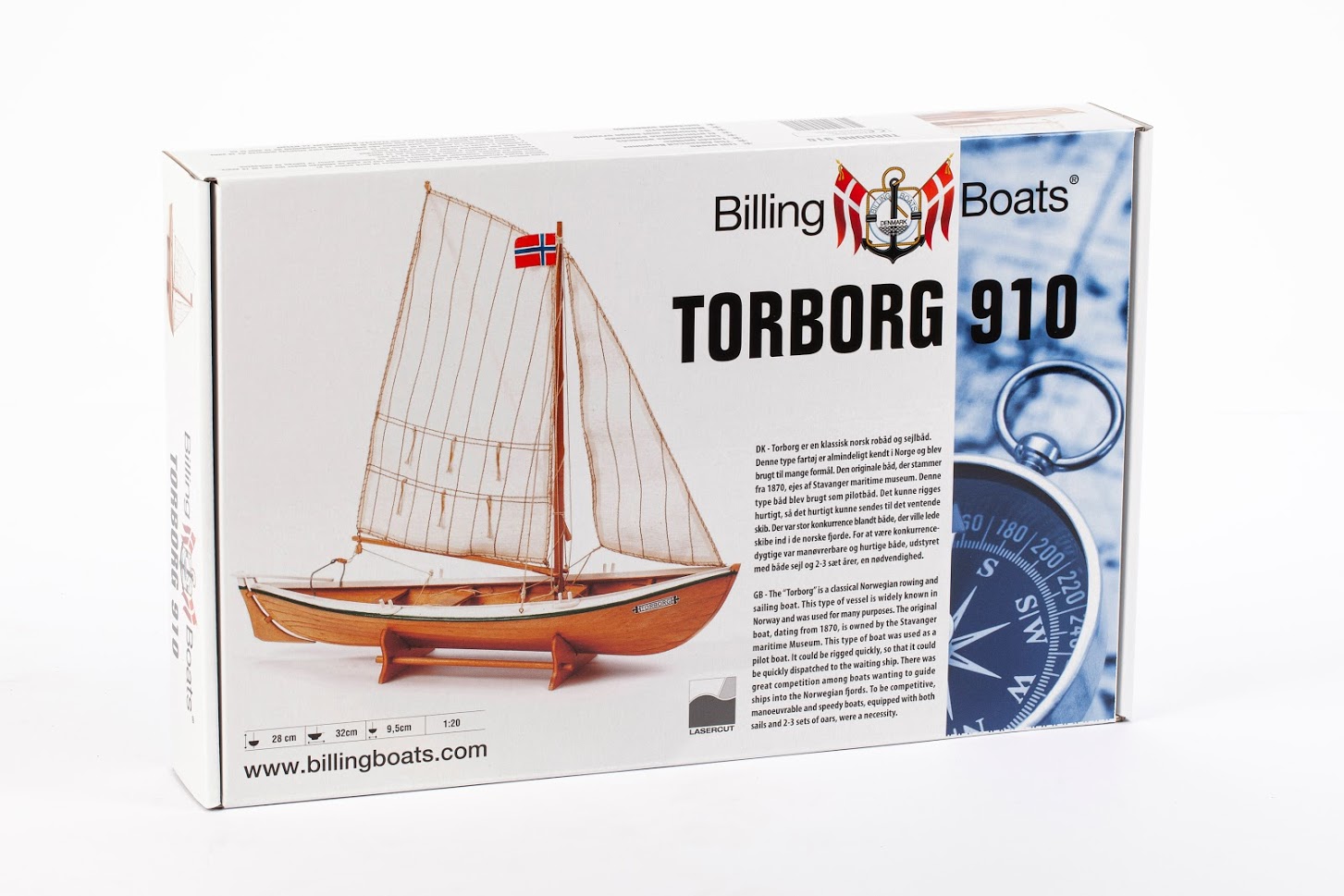 Billing Boats Torborg 910 houten scheepsmodel 1:20
