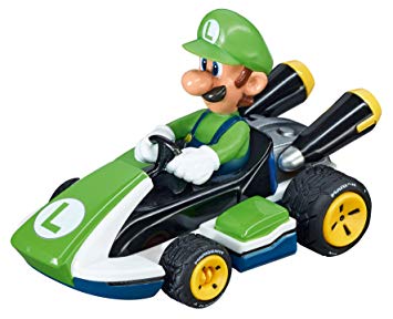 Carrera Go Racebaan Auto Nintendo Mario Kart 8 Luigi - 20064034