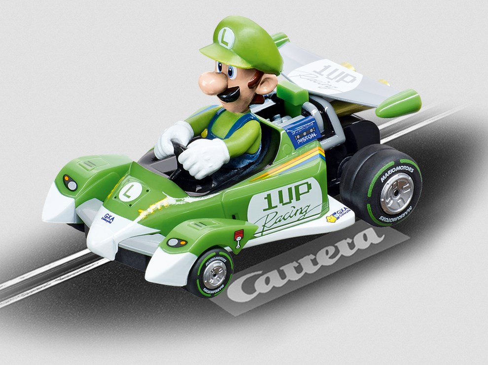 Carrera Go Racebaan Auto Nintendo Mario Kart Circuit Special Luigi - 20064093