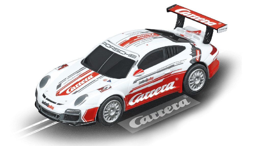 Carrera Go Racebaan Auto Porsche GT3 Lechner Racing Blauw!! - 20064103