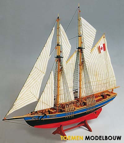 Constructo Bluenose II houten scheepsmodel 1:135