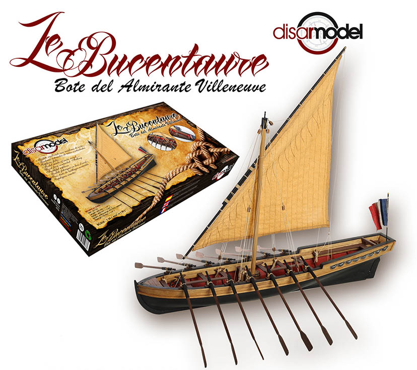 Disardmodel La Buventaure - 1:30 bouwpakket (Laatste 2!!)