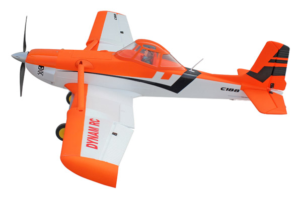 Dynam Cessna 188 Orange brushless electro vliegtuig ARF