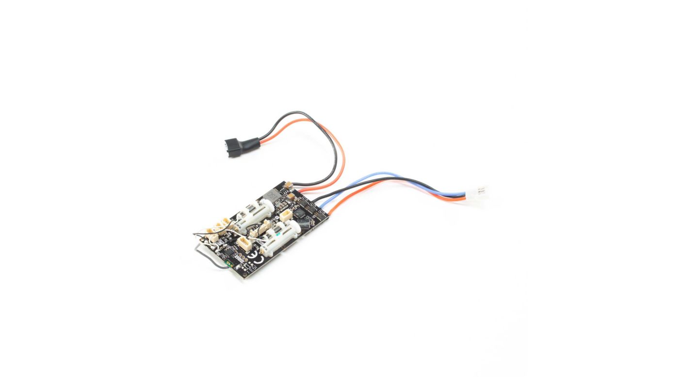 E-Flite 6-Ch DSMX Brushless ESC/Receiver with AS3X & SAFE - EFLA6421BL