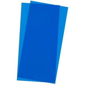 Evergreen blauwe transparante plaat - 0.25mm