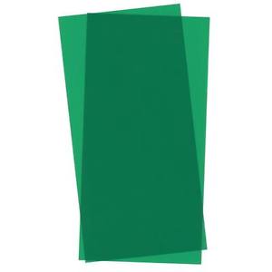 Evergreen groene transparante plaat - 0.25mm