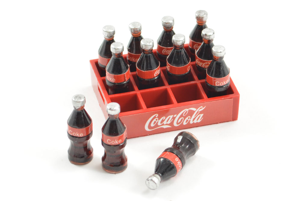 FASTRAX SCALE SOFT DRINK CRATE W/BOTTLES