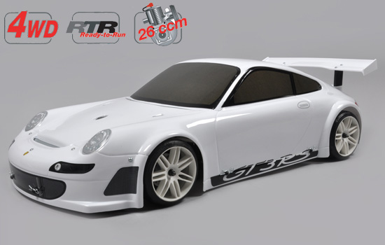 FG Sportsline 4WD-530 Porsche 911 GT 27cc RTR - painted body (levering 8 werkdagen)