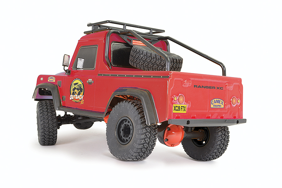 FTX 1/16 Outback Ranger XC Pick Up Trail Crawler RTR - Rood