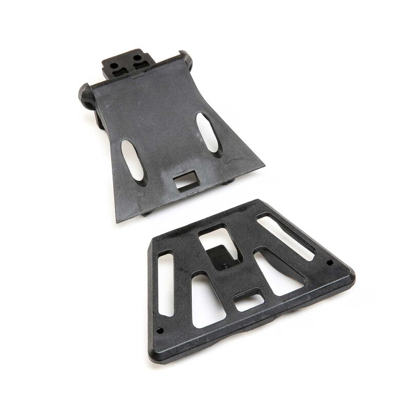 Losi Front Skip Plate and Support Brace: SBR 2.0 - LOS251106