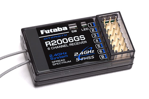 Futaba R2006GS 2.4 GHz FH/S & FHSS ontvanger
