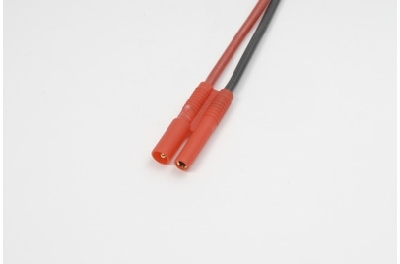 G-Force RC - Connector met kabel - 2.0mm - Goud contacten - Man. connector - 20AWG Siliconen-kabel - 10cm - 1 st