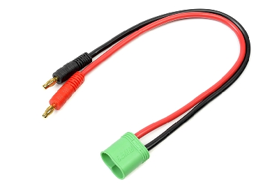G-Force RC - Laadkabel - CC 6.5 - 12AWG Siliconen-kabel - 30cm - 1 st