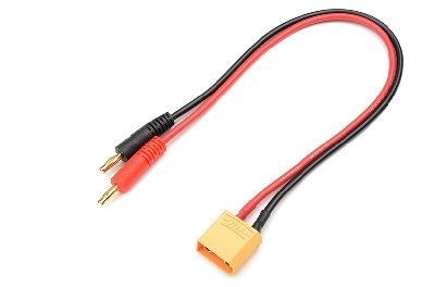 G-Force RC - Laadkabel - XT-90 - 14AWG Siliconen-kabel - 30cm - 1 st