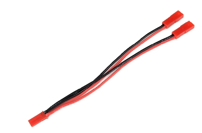 G-Force RC - Power Y-kabel - Parallel - BEC - 20AWG Siliconen-kabel - 12cm - 1 st