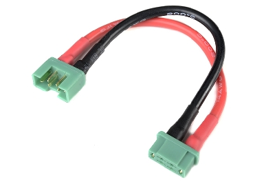 G-Force RC - Power verlengkabel - MPX - 14AWG Siliconen-kabel - 12cm - 1 st