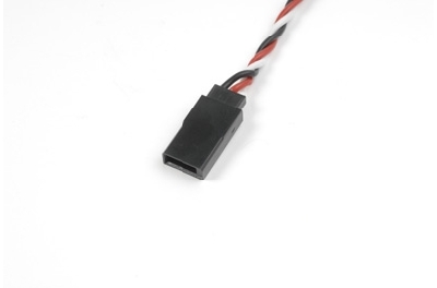 G-Force RC - Servo-kabel - Gedraaide kabel - Futaba - Connector vrouw. - 22AWG / 60 Strengen - 30cm - 1 st