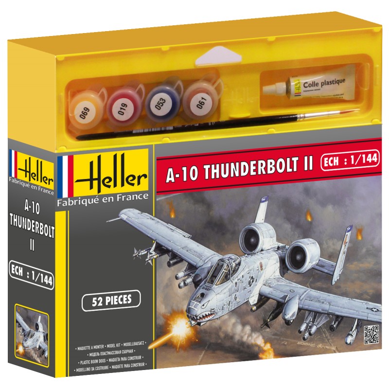Heller A-10 Thunderbolt II - 1:144 bouwpakket