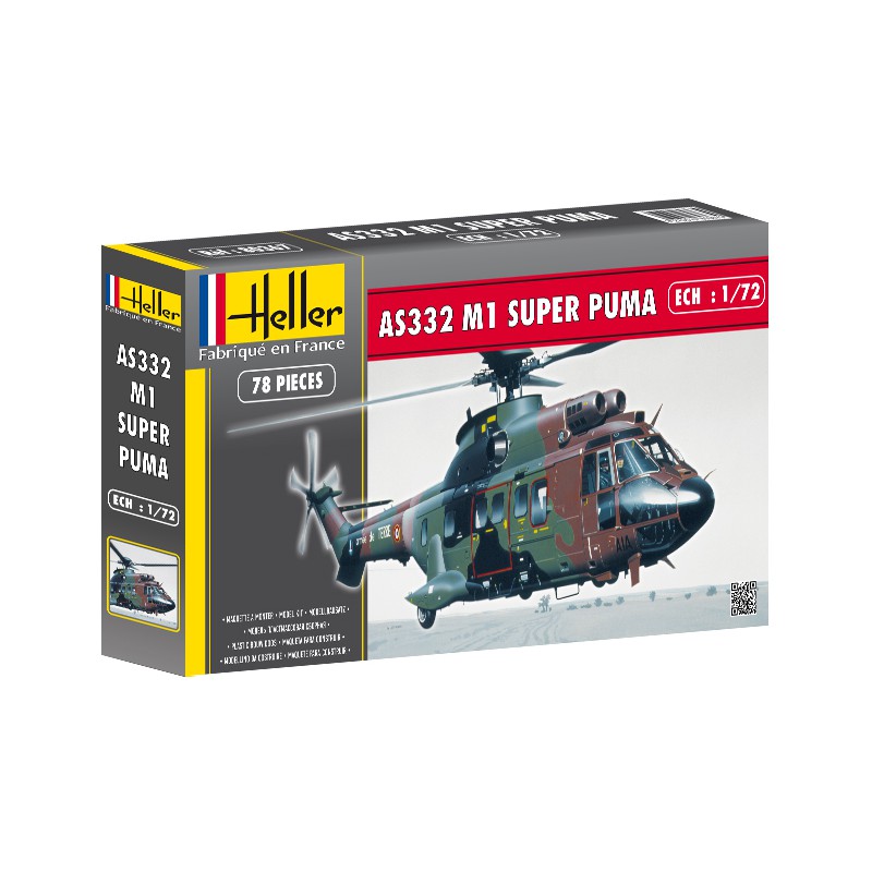 Heller AS332 M1 Super Puma - 1:72 bouwpakket