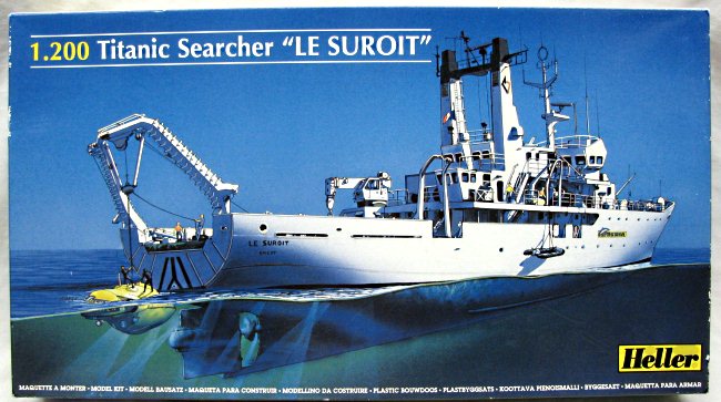 Heller Bouwpakket Titanic Searcher ''Le Suroit'' 1:200