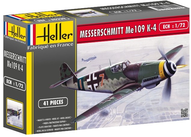 Heller Messerschmitt Me109 K-4 - 1:72 bouwpakket