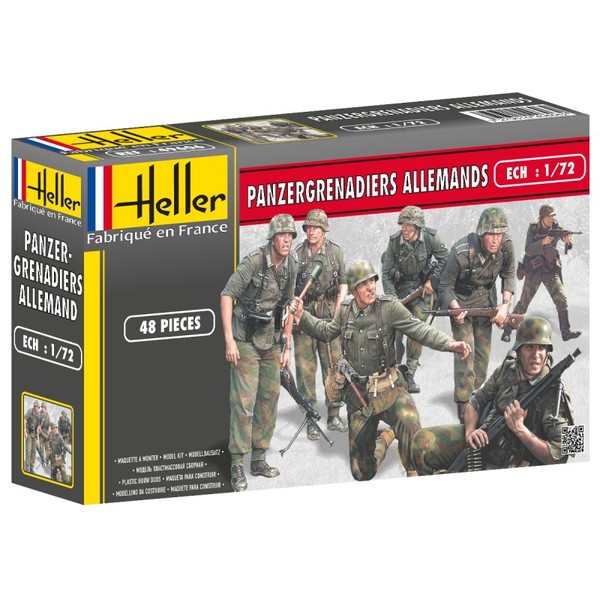 Heller Panzergrenadiers Allemands in 1:72 bouwpakket