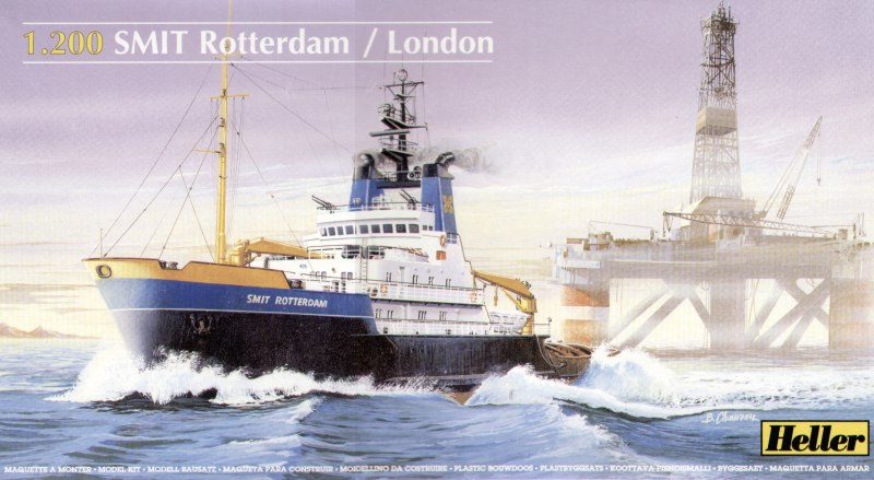 Heller Smit Rotterdam - 1:200 bouwpakket