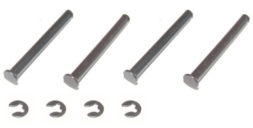 Hinge Pins+E-Clip 2mm 3*30,9mm - YEL17451