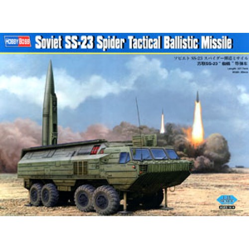 HobbyBoss Bouwpakket Soviet SS-23 Spider Tactical Ballistic Missile 1:35