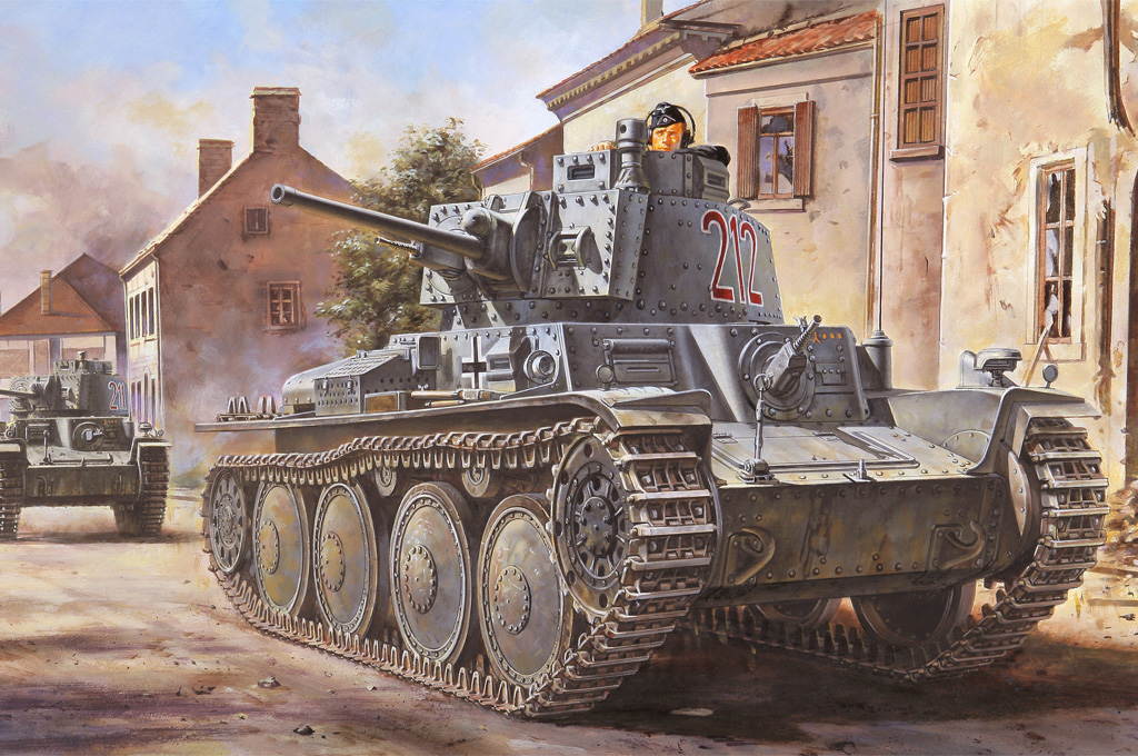 Hobby Boss German Panzer Kpfw.38(t) Ausf.B - 1:35 bouwpakket