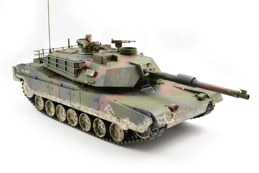 Hobby Engine Premium Label RC M1A1 Abrams Tank - 2.4Ghz