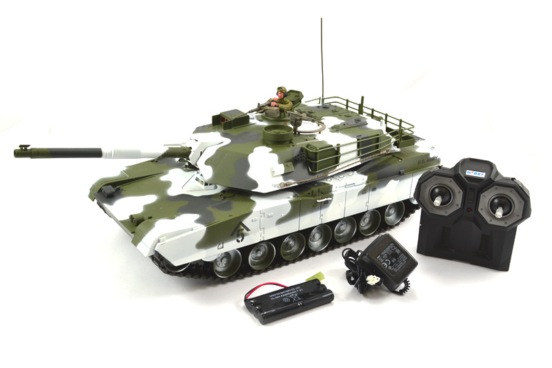 Hobby Engine Premium Label RC M1A1 Abrams Tank Winter - 2.4Ghz