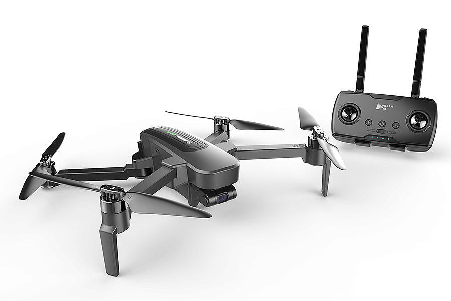 Hubsan Zino Pro Black folding drone 4K RTF compleet met Pro pakket