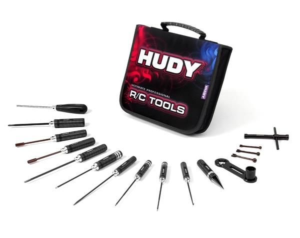 Hudy Set Set of Tools + Carrying Bag - for 1/8 Off-Road