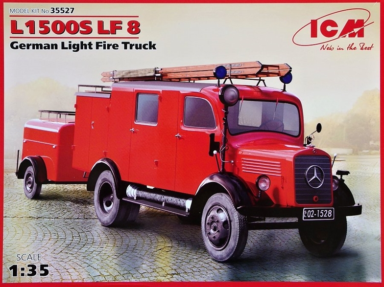ICM L1500S LF8 German Light Fire Truck - 1:35 - 35527