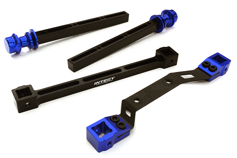Integy Adjustable Rear Body Mount & Post Set for Traxxas Stampede 4X4