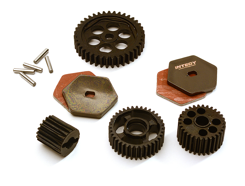 Integy Alloy Machined Transmission Gear Set for Traxxas TRX-4