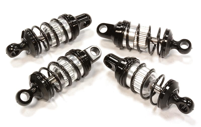 Integy Billet Machined Shock Set for Traxxas LaTrax Rally 1/18 Scale