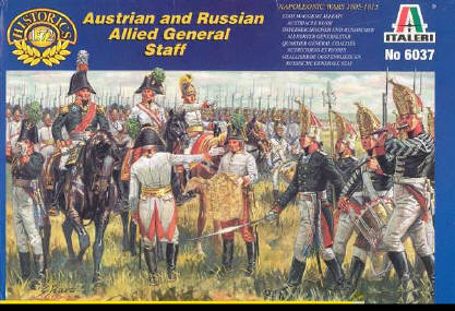 Italeri Bouwpakket Austrian and Russian Allied General Staff 1:72