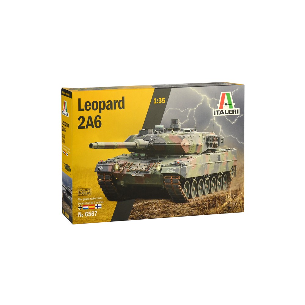 Italeri Leopard 2A6 in 1:35 bouwpakket