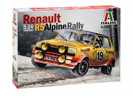 Italeri Renault R5 Alpine rally - 1:24 - 3652