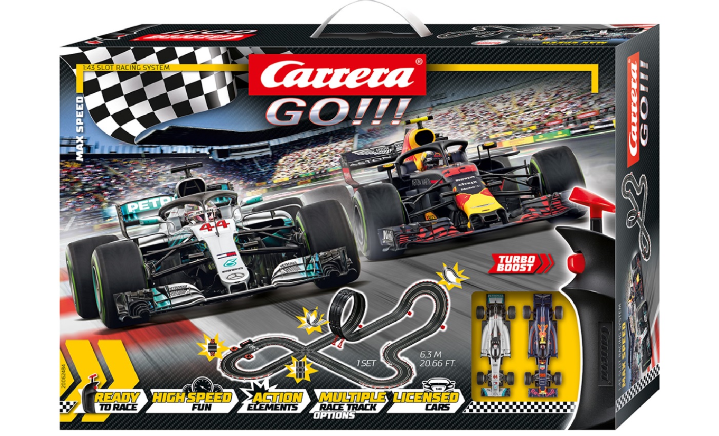 Carrera GO Max Speed met Max Verstappen en Lewis Hamilton - 20062484