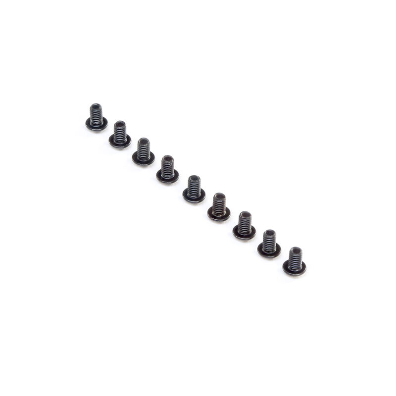 LOSI Button Head Screws M2.5x4mm (10) - TLR245012
